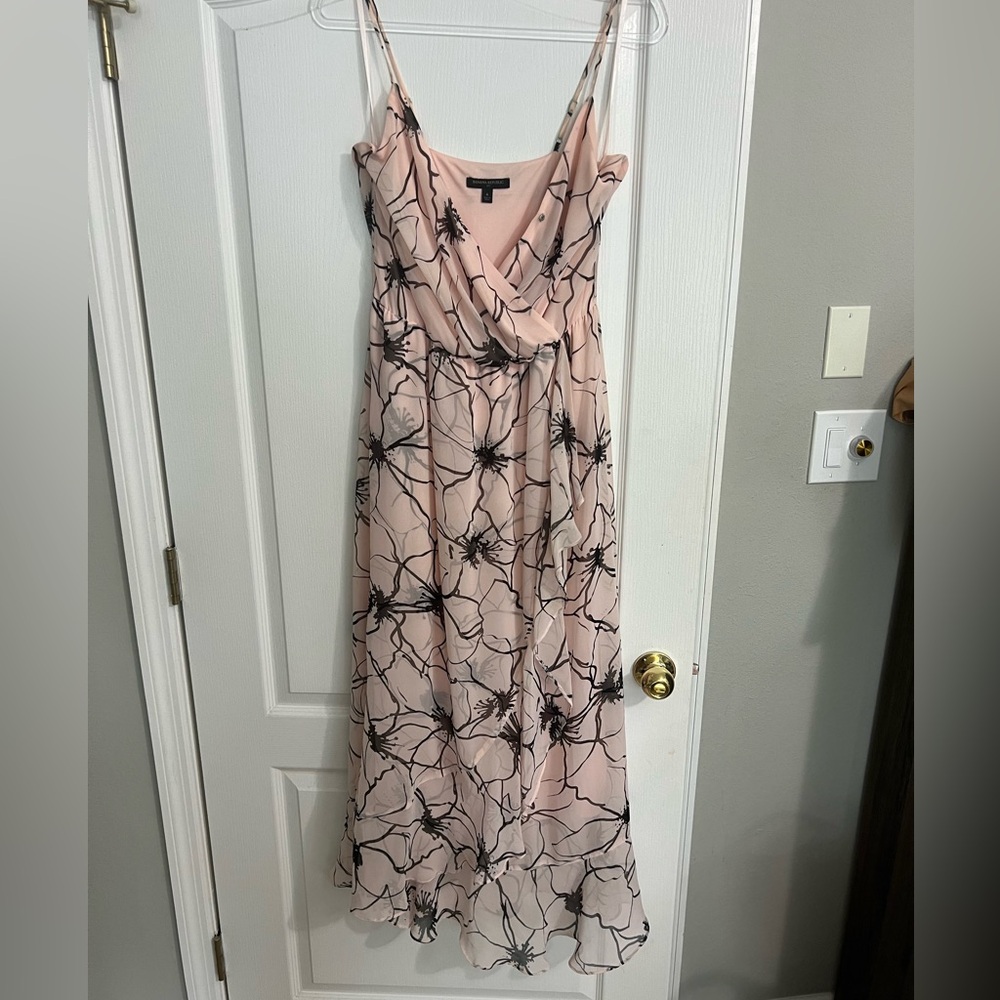 Banana Republic pink maxi